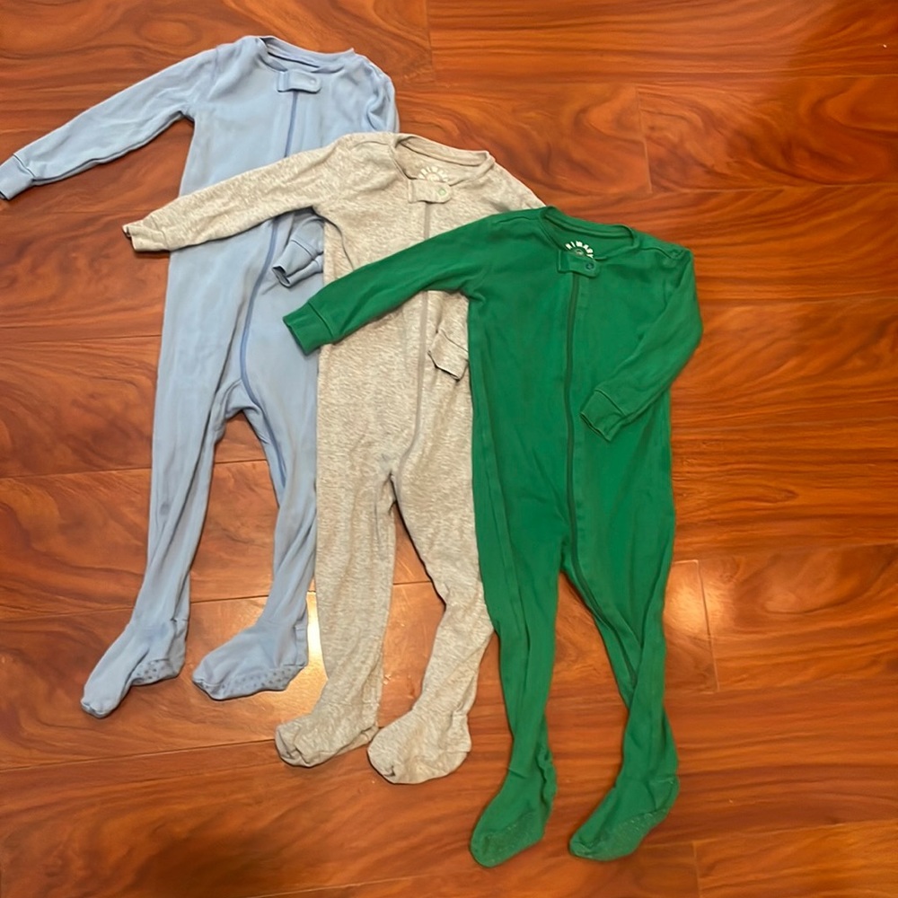 PRIMARY.com Bundle 12-18m Zip Footie PJS